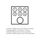 Tuner Pin Drill Locator