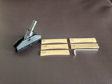 fret press caul with inserts