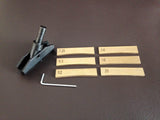 fret press caul with inserts