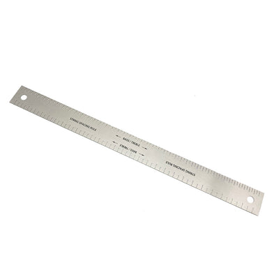 StewMac  「String Spacing Rule」ナット溝切り治具 StewMac String Spacing Rule ギターナットミゾ切りゲージ